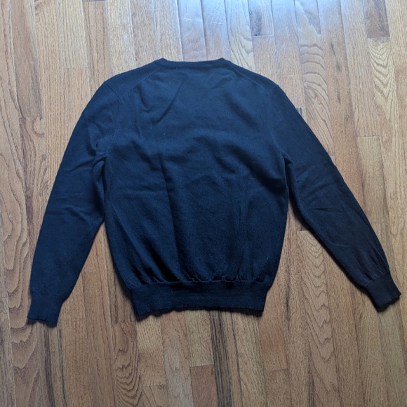 Calvin Klein Men's Merino Wool V Neck Sweater - Picture 4 of 4